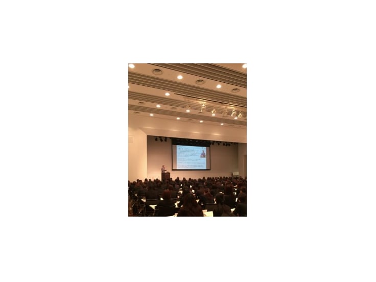 大手企業にて講演