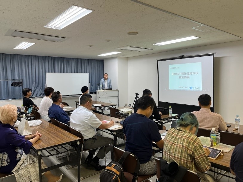 【講演】日産鮎川義塾北陸本校様にて講義を実施