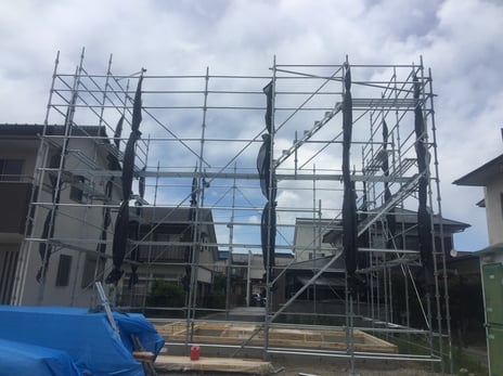 足場工事