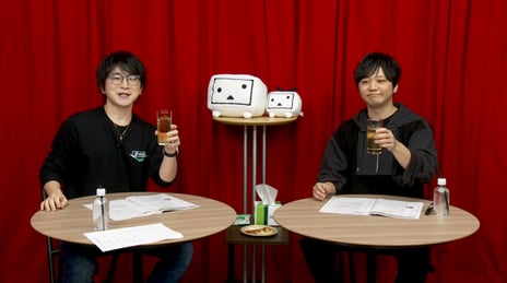 【阿部敦のくじメイト特番・番組レポート】
阿部敦と林勇が「利きビールバトル」で対決！
お酒好き声優の2人が挑んだ結果やいかに！？
〜林は自信の銘柄をあらかじめ公言するも、視聴者からは爆笑と心配の声〜