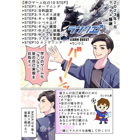 ランクエながい様 　自分史漫画