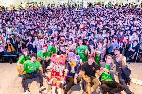 台風も吹き飛ばす！アツイ「#コンパス」の夏！ 
『#コンパスフェス 街キャラバン2019』
群馬県高崎市の会場には約１万人の
#コンパスプレイヤー達が大集結！
～次回の開催は8月11日（日）福岡・エルガーラホール～